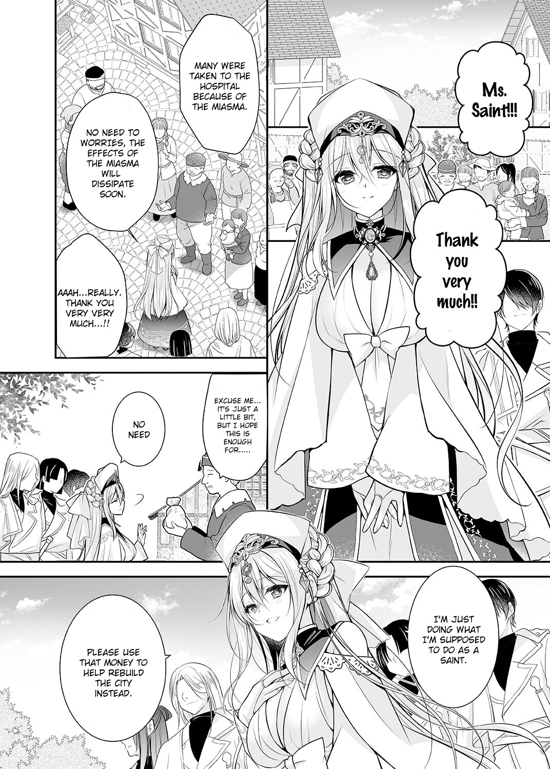 Hentai Manga Comic-Isekai Gangrape ~brainwashed saint is happy to change her job to become a meat toilet~-Read-5